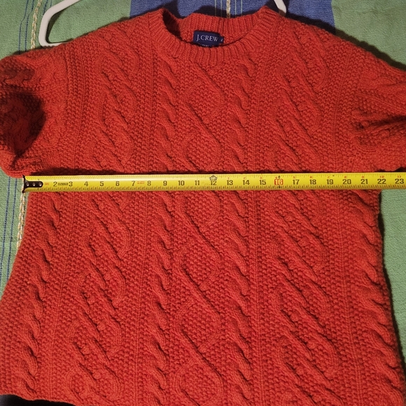 J. Crew Cableknit 100% Wool Sweater - Picture 5 of 7